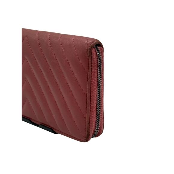 Chanel Caviar Quilted Large CC logo Zip Around Wallet Pink*Very Nice Condition - Picture 6 of 16